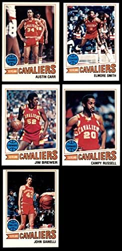 1977-78 Topps Cleveland Cavaliers Team set Cleveland Cavaliers VG / Ex + Cavaliers