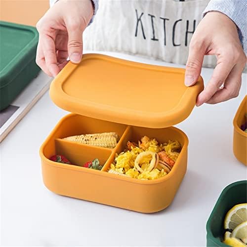 Ygqzm kutija za ručak kutija za ručak sa poklopcem voćna salata prenosiva pravougaona kutija za ručak japanski kuhinjski pribor