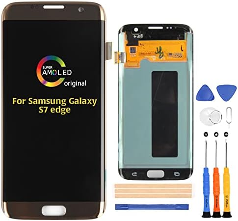 A-um za Samsung Galaxy S7 Edge G935 zamjena ekrana AMOLED G935a G935v G935P G935T G935F G935S
