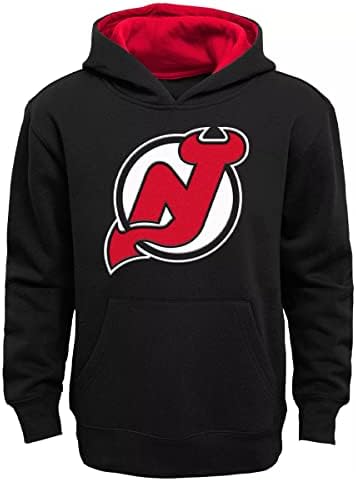 Outstuff New Jersey Devils Veličina mladih Hokejska glavna pulover Fleece Hoodie