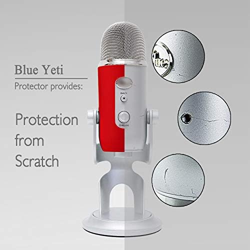 YOUSHARES Blue Yeti Protector - silikonski poklopac za potpunu zaštitu za Yeti & amp; Yeti Pro