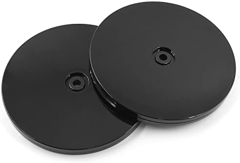 Piutouyar plastični Gramofonski ležajevi hardver, 6 inča / 150 mm Plastični akrilni Crni gramofon Organizator za kuhinjski stalak za začine stolna torta