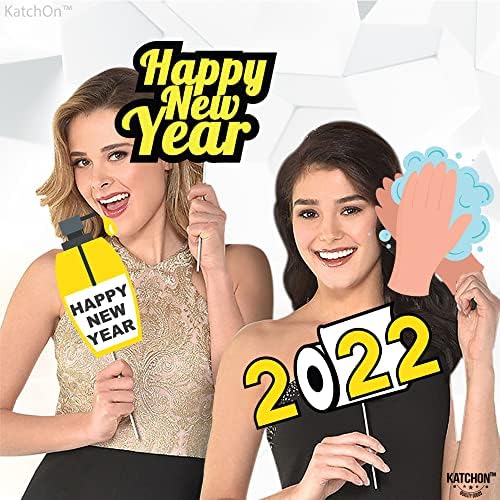 New Years Eve Photo Booth Props 2022 - paket od 31 godine, New Years Props / New Years Photo Booth Props 2022