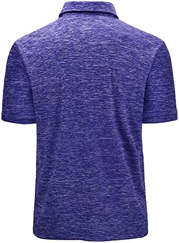 SCODI Polo majice za muškarce Casual kratki rukav Golf Polo Athletic Daily Collared Shirt tenis T-Shirt