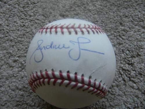 Andruw Jones Atlanta Braves JSA / COA potpisao je bajzbol glavne lige - autogramirane bejzbol