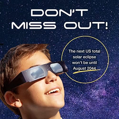 Soluna Solar Eclipse naočare-CE i ISO certificirane sigurne nijanse za direktno gledanje sunca-napravljene