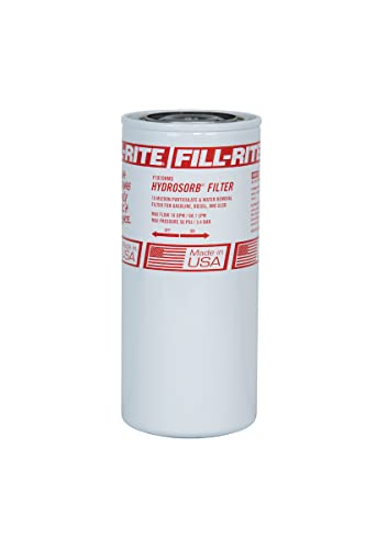 Fill-Rite - F1810HM0 F1810HMO 1 18 GPM filter za gorivo, HydroSorb i 1200ktg9075 univerzalno liveno željezo 3/4