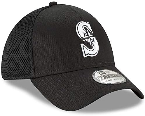 Nova Era autentični Seattle Mariners Crni Neo 39thirty Flex šešir