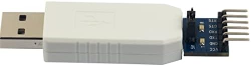 whiteeeen 2pcs ft232rl USB tip A mužjak do ttl serijski pretvarač modul modula 5V 3,3v brtva s bijelim štitom