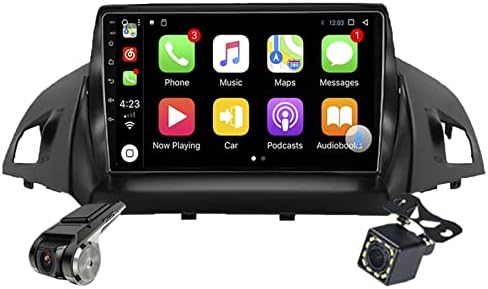 Android Radio za Ford Kuga 2 Escape C-max 3 2013-2017 9-inčni IPS ekran osetljiv na dodir sa Apple Carplay