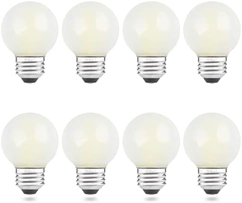 AIELIT 25 W ekvivalentna mat LED sijalica, Daylight White 5000k, E26 standardna baza, Globus A15/A50 LED sijalice