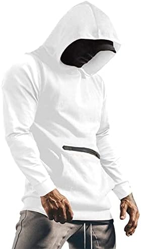 Muški pulover Dukserište u boji Casual Streetwear Pulover Unisex Grafika dugih rukava Tinejdžer kapuljač 04