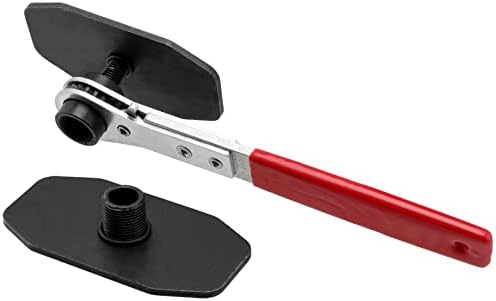 MUKCHAP 2 kom alat za presu kočione čeljusti, ekspander sa zakretnom čegrtaljkom za 360 stepeni, ključ klipne čeljusti za automobil sa čegrtaljkom sa 2 para rukavica, alat za podupiranje kočnica za jednostruki, dvostruki i četverostruki klip