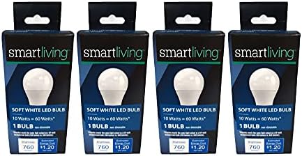 Smartliving 60 W 760 lumena, meke bijele LED Sijalice