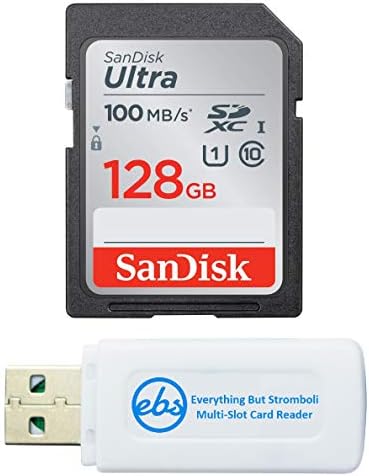 SanDisk 128gb SD Ultra SDXC memorijska kartica radi sa Canon EOS Rebel T5 paketom sa svime osim