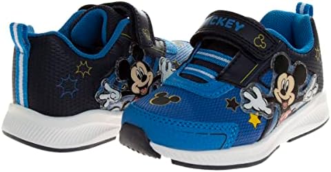 JOSMO Unisex-dječije patike za cipele Mickey Mouse Boys-Slip-On Laceless Light-Up patike