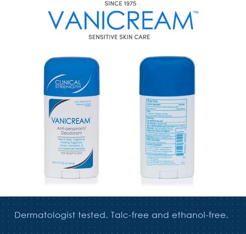 Vanicream, šampon, miris, 12 fl unca i anti-znojeni dezodorans i klima uređaj -12 fl oz