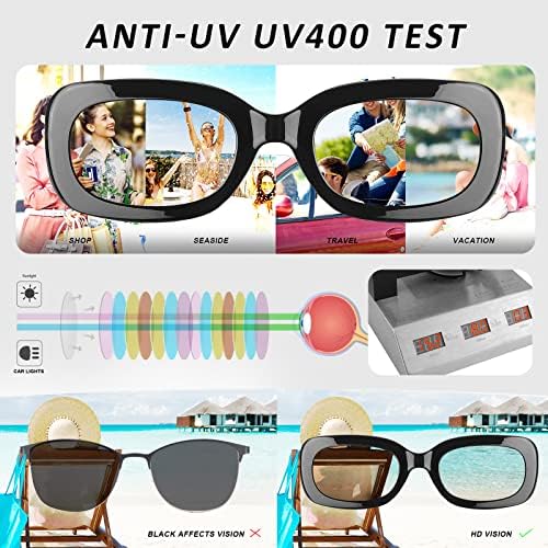 K KENZHOU Unisex klasične ovalne naočare za sunce za muškarce i žene protiv odsjaja UV zaštita
