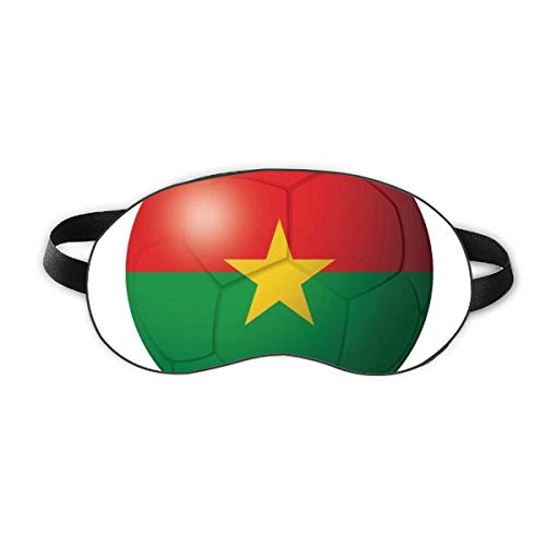 Burkina Faso National Flag Fudbal Sleep Eye Shield Soft Night Poklopac za hlađenje