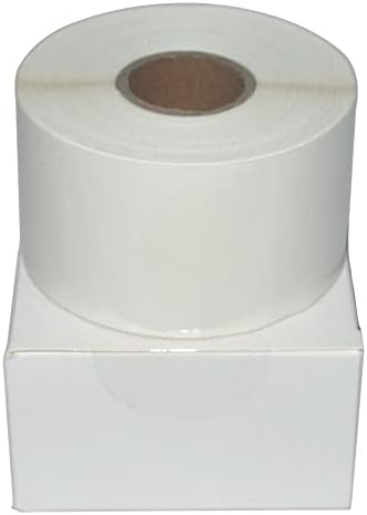 Yunbo Clear zaptivke za maloprodajne pakete, 1,5 inča okrugla kružna naljepnica za Vafer zaptivke jasne