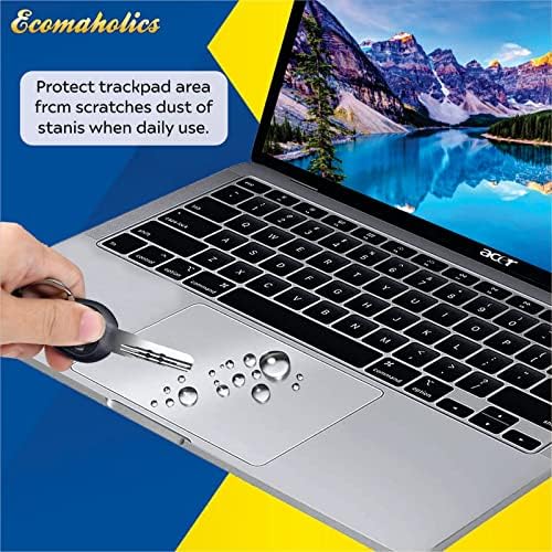 Ecomaholics laptop Touch Pad Protector Cover za MSI Gf75 17.3 inčni Laptop, Transparent Track pad