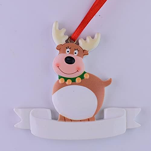 Mocoe božićne jelene Obiteljski Božićni ukrasi drva slatka jelena božićna ukrasi