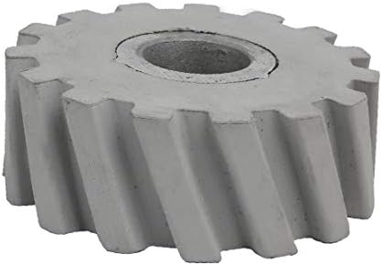 X-dree 65mmx8mmx25mm noseni čelični gumeni pinč valjak za rubne rubne kotača siva (65mmx8mmx25mm