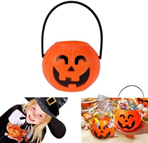 Narandžaste bundeve 12 kom 7cm držač bombona od bundeve kanta za bundeve halloween korpa za slatkiše Halloween