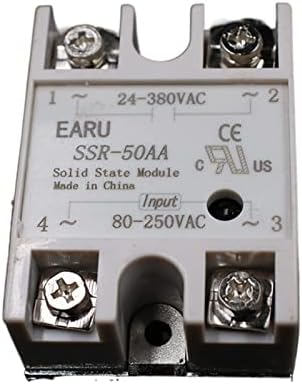 PIKIS Solid State Relejni modul SSR - 50aa SSR-50 AA SSR 50A 80-250VAC ulaz na 24-380VAC izlaznu industriju kontrola