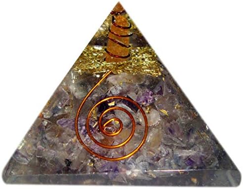Sharvgun Amethyst Stone Orgone Piramid Reiki Gemstones Duhovni energetski generator