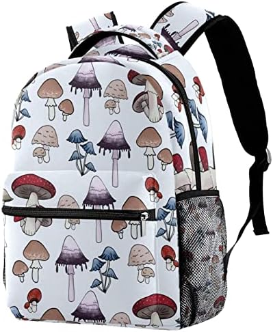 Kapohu gljive uzorak ležerna školska ruksaka za dječake Djevojke prijenosne knjige torbe za putničke torbe za