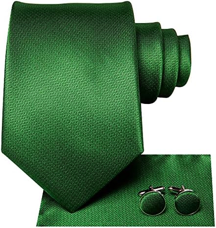 Dubulle Muška svilena kravata za muškarce kravata i džepni kvadratni Set