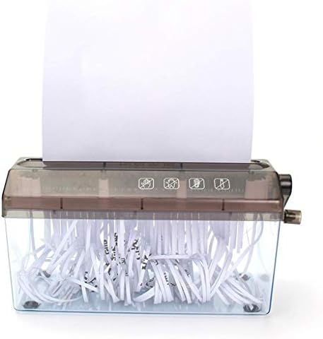 WDBBY Shredder; usitnjava do 25 listova; Kancelarijski materijal Shredder Small Letter Open A4 Plastic for