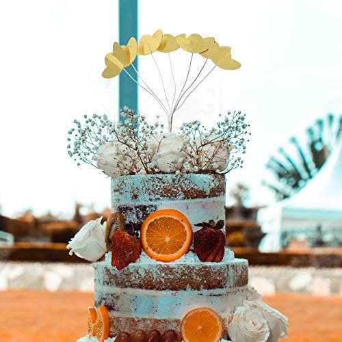 VALICLUD 6kom Creative torta Toppers papir zlato Ingot torta dekoracije torta zalihe Party Supply