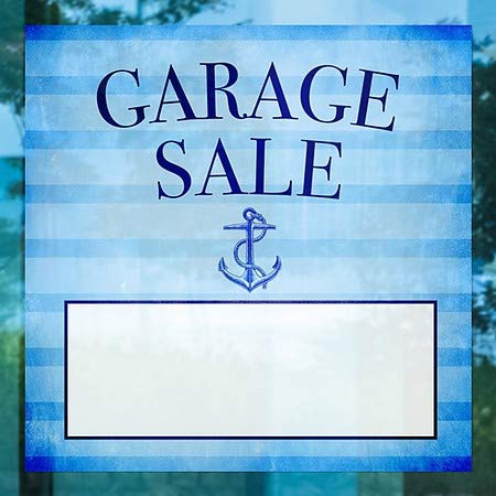 CGsignLab | Garažna rasprodaja-nainačića prozor Cling 16 x16
