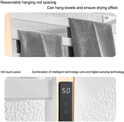Konstantna temperatura Digitalni prikaz Timin za električni ručnik stalak za domaćinstvo Kupatilo Toalet