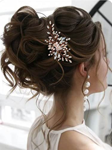 Casdre Crystal Bride Wedding češalj za kosu Rhinestone Bridal hair Piece Hair Accessories For