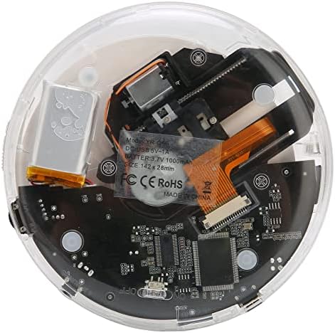 Prijenosni CD plejer, 3,5 mm interfejs CD plejer za automobile multifunkcionalni USB C punjivi CD plejer