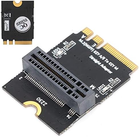 PUSOKEI mrežni Adapter kartica, vertikalna instalacija mrežni konverter za 2280 tip NVMe SSD, prijenosni