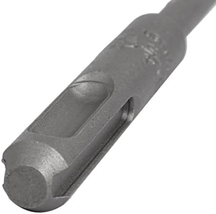 Aexit 10mm Tip držač alata 160mm dužina hromiranog čelika okrugla bušilica rupa za zidanje čekić burgija
