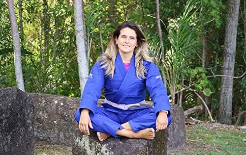 Hawk Sports Brazilski Jiu Jitsu GI za muškarce i žene sa jaknom, hlačama i bijelim pojasom za trening borilačkih vještina