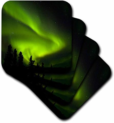 3dRose CST_87749_3 Aljaska, topli izvori Aurora Borealis, sjeverno svjetlo-Us02 Szu0001-Sherry Zurey