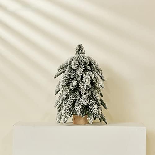Božićna stabla imitacija Norbey Pine Tree Stherking Rime Desktop Tree Snowcover