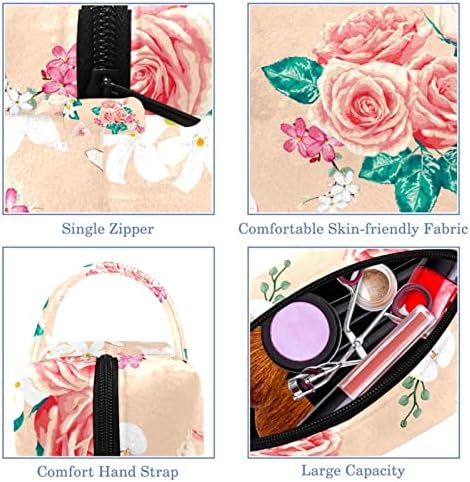 Tbouobt kozmetička torba za žene, torbe za šminke Sobno toaletna torbica Travel Poklon, ružičasta ruža