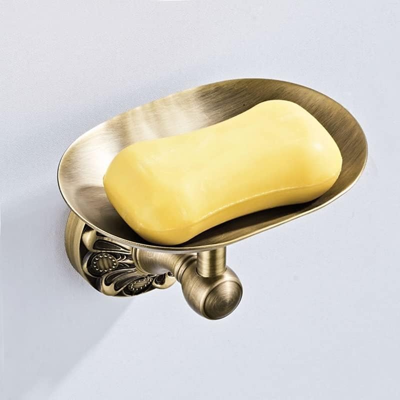 DHDM Zidni antikni mesingani držač sapuna za kupatilo Pribor za sapun