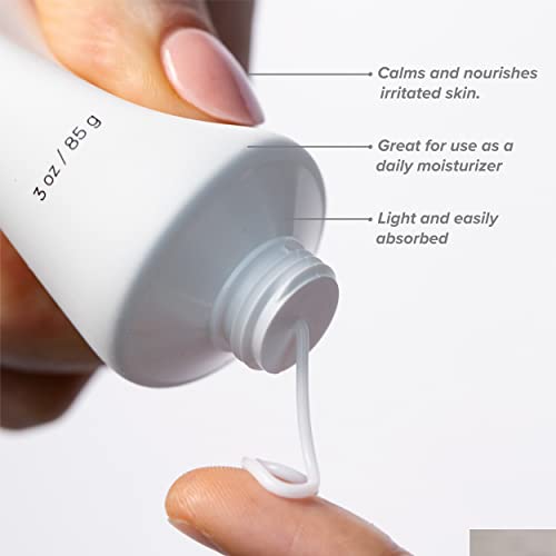 Drmtlgy krema za umirenje i oporavak hidratantna krema za lice. Bez mirisa, bez ulja, nekomedogena
