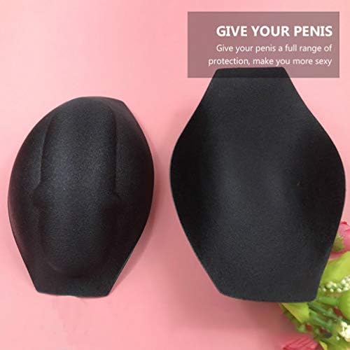 SOIMISS 3kom Muška uvećana torbica za Penis sunđer uklonjiva izbočina koja poboljšava penis jastučić