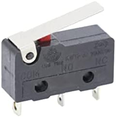 Zaahh dugme prekidača za napajanje 10 kom mikro prekidač 2 / 3Pin NO / NC Mini granični prekidač