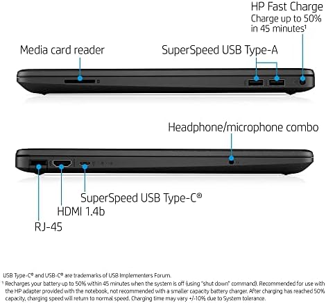 HP 2022 najnoviji Notebook 15 Laptop, 15.6 Full HD ekran,Intel Celeron N4020 procesor, 8GB DDR4 memorije,