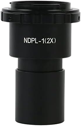 Oprema za mikroskop 2x Adapter za sočiva za biološki mikroskop okular 23.2 mm 30mm T2 Mount Lab potrošni